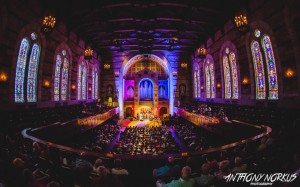 The Setting: The concert drew about 600 people to Fountain Street Church. (Photo/Anthony Norkus)