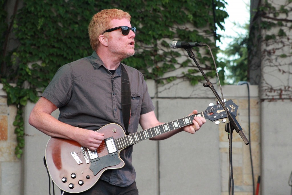 Pop Bruiser: AC Newman and The New Pornographers delivered vocal sweetness at Meijer Gardens on Wednesday. (Photo/Anna Sink)