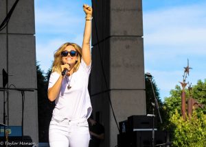 'Fight Song': Rachel Platten at Meijer Gardens. (Photo/Taylor Mansen)