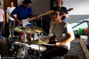 Nothin' Sad About It: Cabello anchors live shows with propulsive drumming. (Photo/Taylor Mansen)