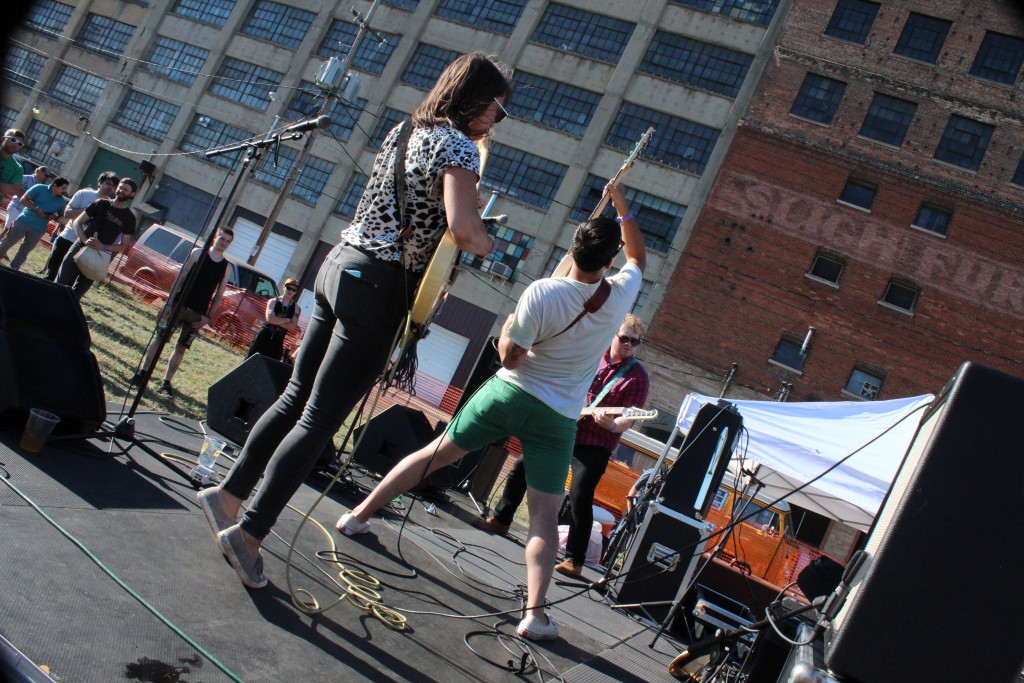 Logan Street Rock: The inaugural Music for Miles fest amped up Spokes for Folks Saturday. (Photo/Anna Sink)
