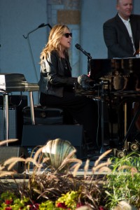 Gardens Debut: Krall played Meijer Gardens for the first time on Monday. (Photo/Tori Thomas)