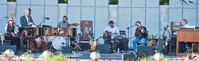 Not to be Trifled With: Krall was accompanied by a top-notch band. (Photo/Tori Thomas)