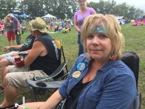 Cowpie Freedom: Kathy Grinsteiner is a happy Cowpie devotee. (Photo/Local Spins)