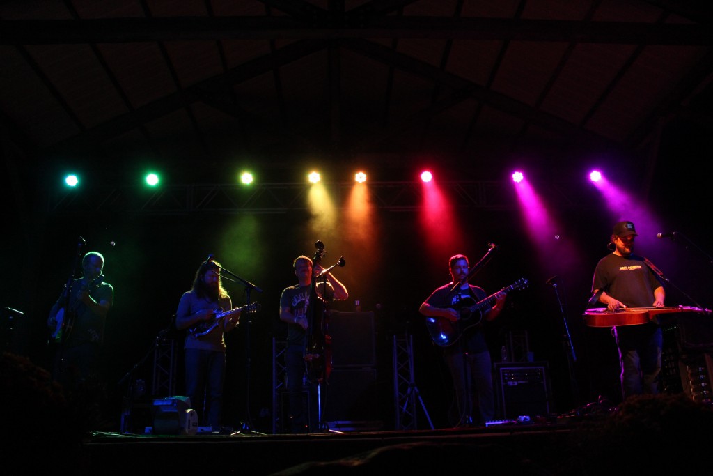 'Feels Like Home': Greensky Bluegrass played to a euphoric crowd on Friday night. (Photo/Anna Sink)