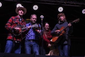 Foot-Stomping Roots Music: Foghorn Stringband on the Main Stage. (Photo/Anna Sink)