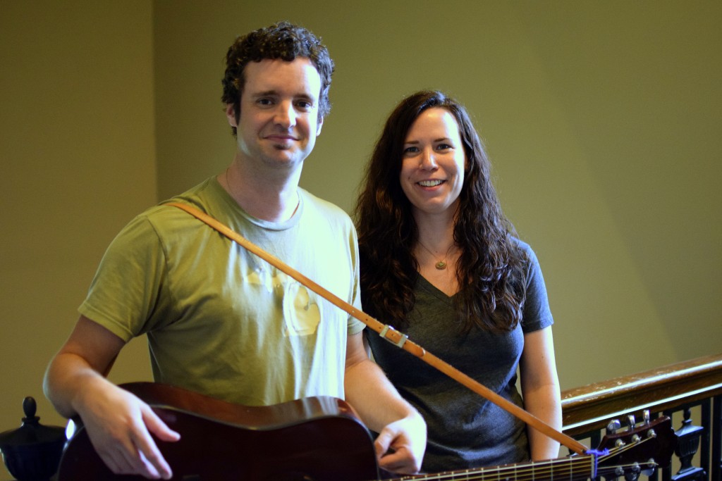 In the Blood: Phil Barry and Sarah Fuerst of Thunderbolt & Lightfoot grew up with acoustic music. (Photo/David Specht)