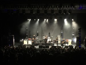 Shape-Shifting: Robert Plant and his band at Meadow Brook. (Photo/Local Spins)