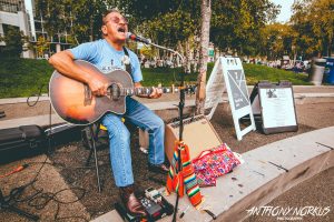 Busking Returns: ArtPrize song entrants will be performing around Grand Rapids. (Photo/Anthony Norkus)