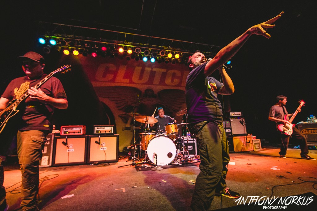 Orbit Room Romp: Clutch returned to Grand Rapids on Thursday night. (Photo/Anthony Norkus)