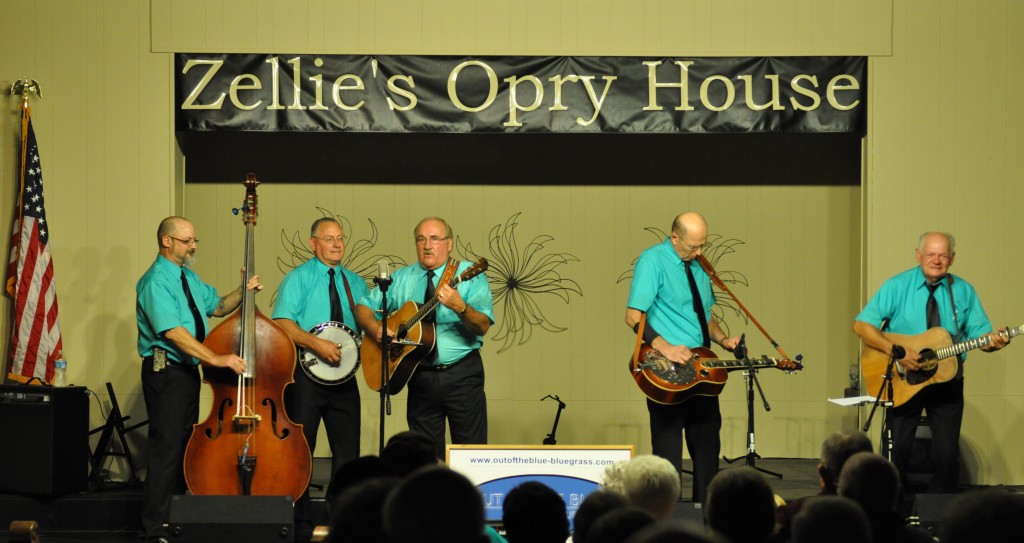 Returning for the First Show: Out of the Blue will play the revamped Zellie's on Oct. 24.