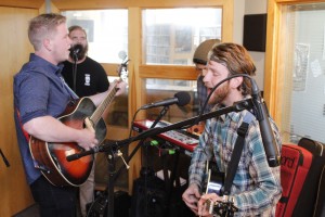 Coming Together as a Band: Watching for Foxes is preparing to record a new album. (Photo/Anna Sink)