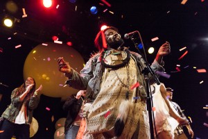 Visual Companion Piece to the New Album: Tunde Olaniran live. (Photo/Emily Korn) 