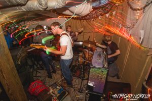 Basement Rock: Tokyo Morose performing at Lamp Light on Saturday night. (Photo/Anthony Norkus)