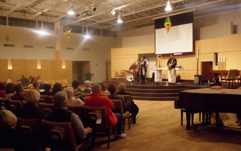 Social-Justice Backdrop': Grand Rapids singer-songwriter Karisa Wilson is among many West Michigan artists who've played the MAJIC series. (Photo/Local Spins)