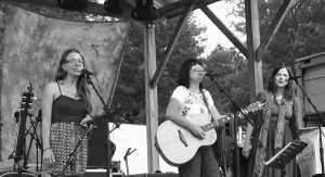 Born in Hoxey: The Sweet Water Warblers during their first performance.