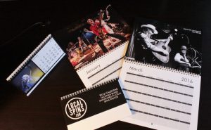 Calendar Medley: The 2016 Local Spins wall and desk calendars