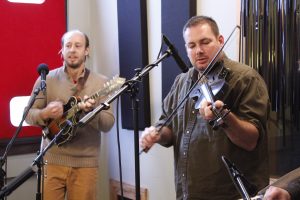 Getting Honky-Tonky: Jason Wheeler, left, and Clint Gitchel. (Photo/Anna Sink)
