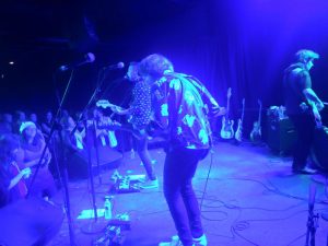Stache Bash: American WiFi headlined in the front lounge. (Photo/Aris Hampers)