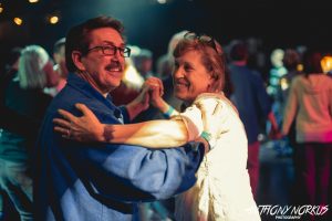 Dance Party: K. Jones & The Benzie Playboys had folks circling the floor in glee. (Photo/Anthony Norkus()