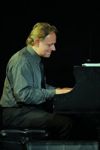 'Keep Moving Forward': Lower at the piano.