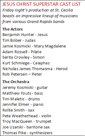 Friday's Cast of Musicians