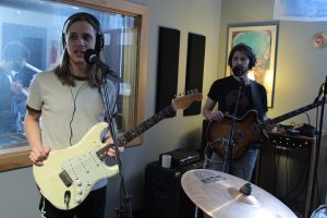 Loving the Grand Rapids Music Scene: Ben Taber and Kevin Kitsch. (Photo/Anna Sink)