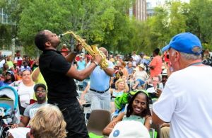 Rosa Parks Jazz: GRandJazzFest returns to downtown Grand Rapids in August. (Photo/Taylor Mansen)