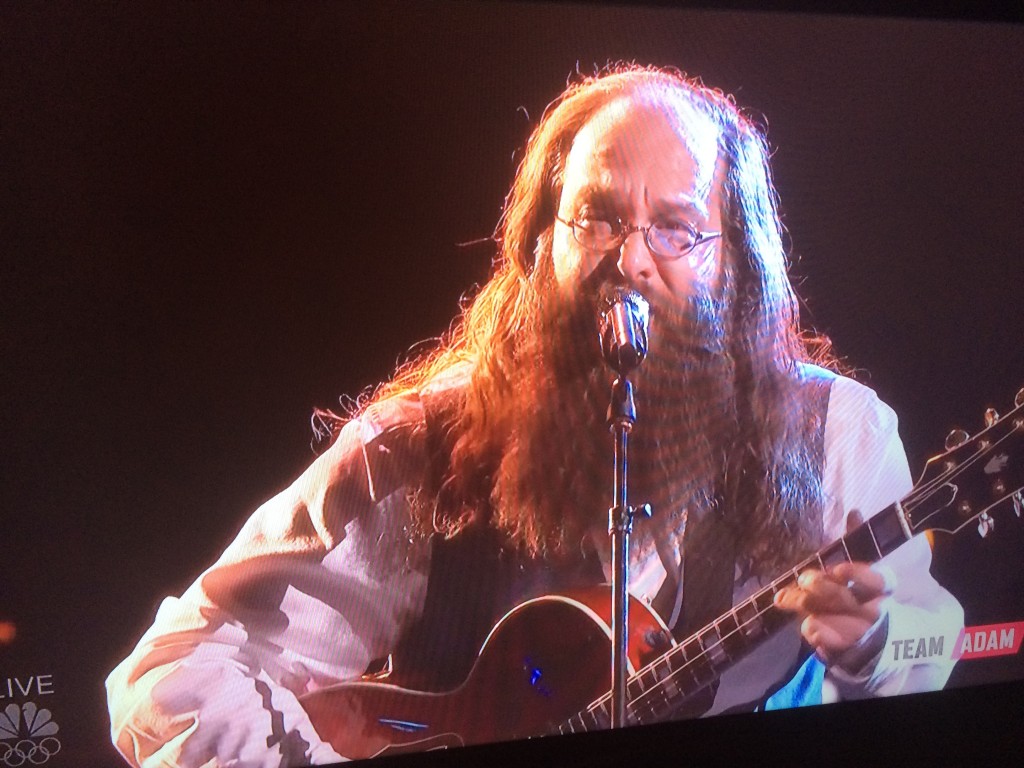 Award Winner: Ann Arbor's Laith Al-Saadi, shown here performing on "The Voice," made a splash at the Detroit Music Awards, too.