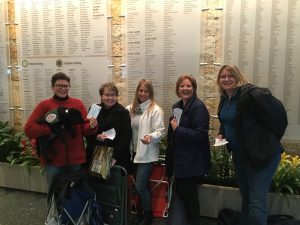 Group Sales: Ann Miller, Cathy Kubiak, Trish English, Cindy Garstka and Sue Schamel once again scored tickets to Meijer Gardens show. (Photo/Ricky Olmos)