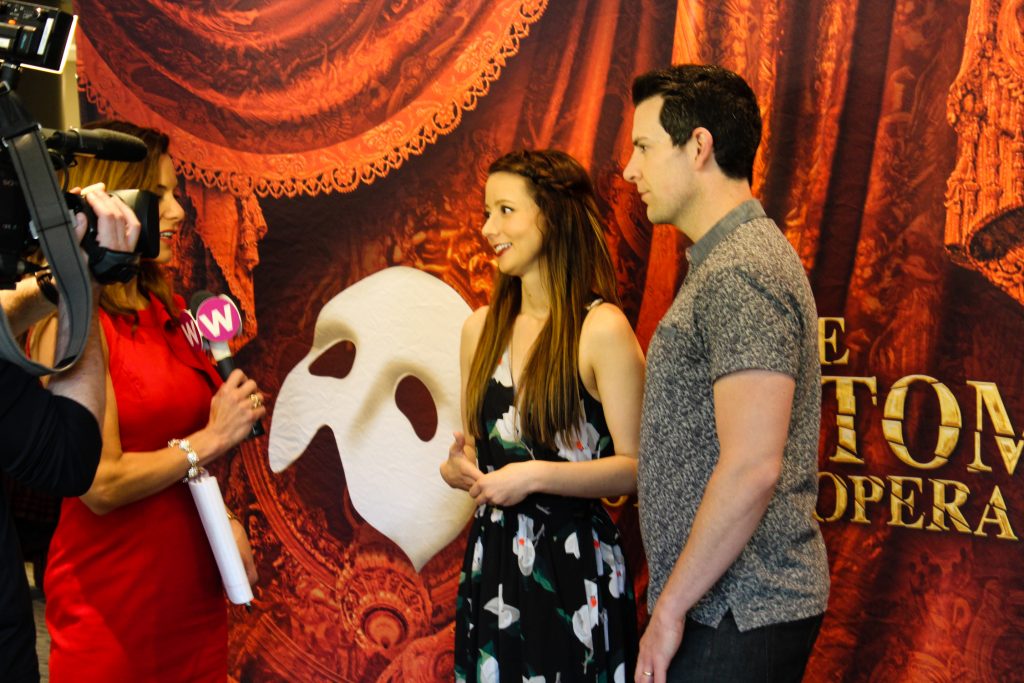 TV Interview: Stars of 'The Phantom of the Opera' (Photo/Hunter Gamble)