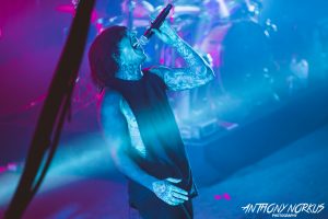 Getting the Floor Moving: Bring Me the Horizon's Oli Sykes. (Photo/Anthony Norkus)
