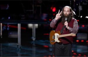 Lovable Musician: Al-Saadi during Monday's finale. (Photo/Tyler Golden, NBC)