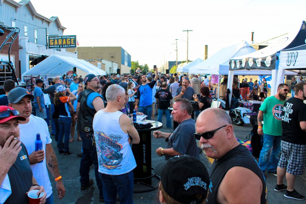 Returning for the Summer: Last year's Garage Bar Block Parties drew solid crowds. (Photo/Taylor Mansen)