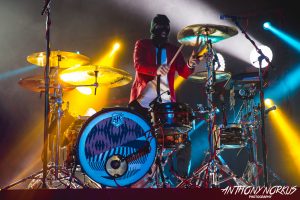 Masked Musical Mania: Twenty One Pilots on stage at Van Andel Arena. (Photo/Anthony Norkus)