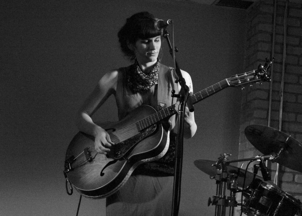 Songwriters Night: Holland's Olivia Mainville will be part of the first in-the-round event at Waldron Public House in Grand Rapids. (Photo/Anna Sink)