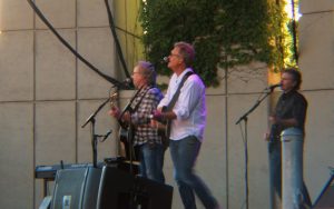 Popular Duo: Gerry Beckley and Dewey Bunnell played a show focused on hits. (Photo/Deshia Dunn)