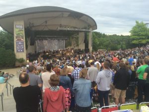 Capacity Crowd: Much of it stood the entire evening. 