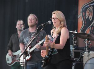 Loving Meijer Gardens: Derek Trucks, left, and Susan Tedeschi last played Meijer Gardens in 2014. (Photo/Anna Sink) 