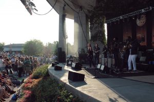 Filling the Stage: 'So many musicians' populate the Tedeschi Trucks Band. (Photo/Anna Sink)