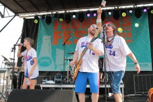 Flag-Waving Rock: The FBC All-Stars once again unleashed a set of entertaining covers. (Photo/Anna Sink)