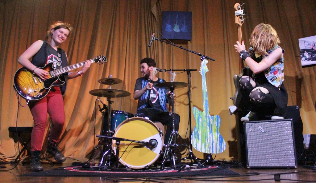 Festival Favorites: The Accidentals, shown here at their recent CD-release show at Founders Brewing, play a host of festivals this summer. (Photo/Anna Sink)