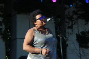 Jazz Power: Kathy Lamar brought plenty of that on Tuesday night. (Photo/Deshia Dunn)