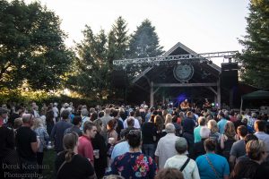Beer Garden Bunch: Al-Saadi's show drew a big crowd. (Photo/Derek Ketchum)