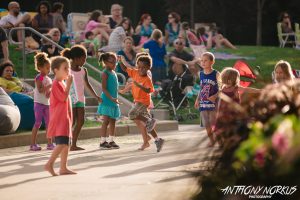 All-Ages Fun: Young and old embraced the diverse world of hip hop on Tuesday. (Photo/Anthony Norkus)