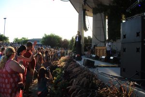 Teetering on the Brink of Weird: The Magnetic Zeros played in front of a sold-out crowd. (Photo/Anna Sink) 