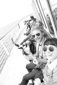 Ferry Vibe: The Outer Vibe on the two-hour jaunt to Beaver Island. (Photo/Anna Sink)