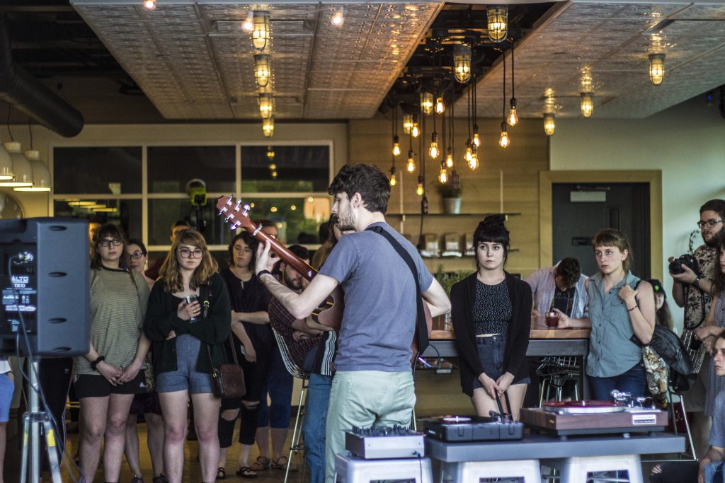 Uncoventional Venue: Ferris Coffee has made music work with a hint of espresso. (Photo/Ricky Olmos)