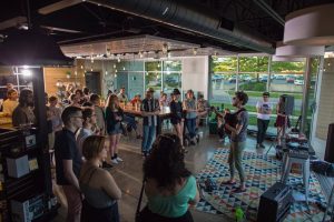 Unique Setting: Ferris Coffee even plans a one-day festival this month. (Photo/