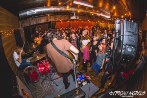 Heating Up Long Road: Heaters on stage upstairs. (Photo/Anthony Norkus)
